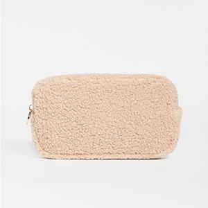 Stoney Clover Cozy Sherpa, small pouch in Hazelnut